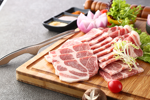 黑豬梅花肉