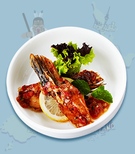 煙熏帝王鮭小魚鰭