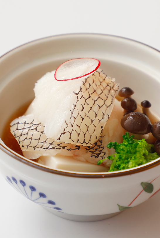 和風清蒸黑鱈魚