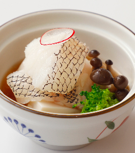 和風清蒸黑鱈魚